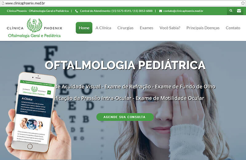 Clínica Phoenix - Oftalmologia Infantil
