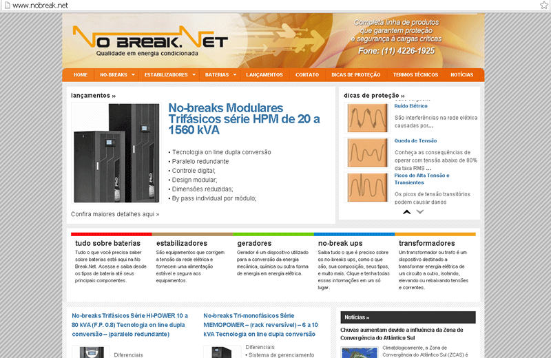 Nobreak.net - Tudo sobre Energia
