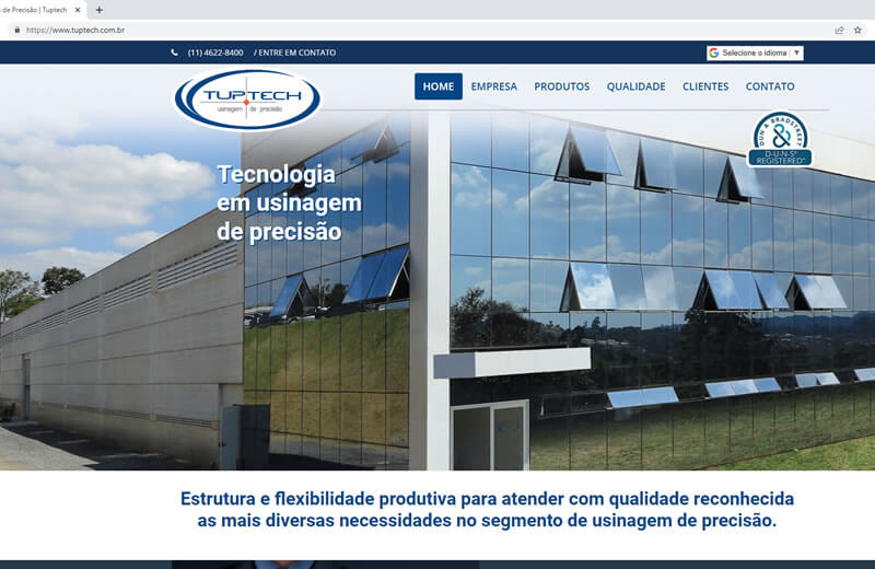 Tuptech - Usinagem de Precisão