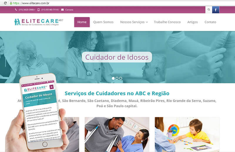 Elite Care - Serviços de Cuidadores